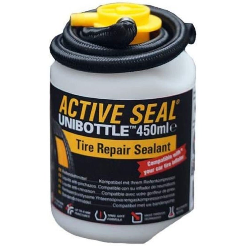 AIRMAN Tire Repair Sealant 450ml UNIBOTTLE - Tire Repair Sealant Can Be Used with Any Compressor - Image 1